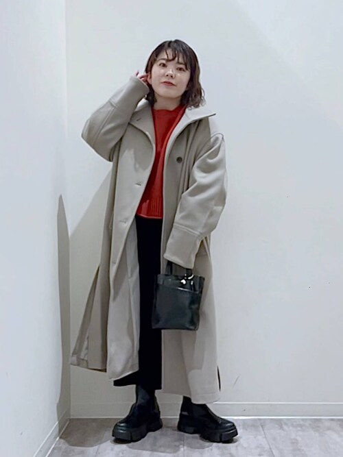 LOWRYS FARM イオンモール大高aikaさんのチェスターコートを使ったコーディネート - ZOZOTOWN