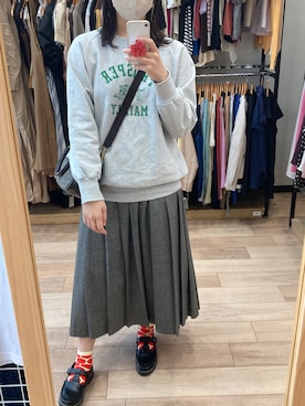 まめさん（レディース・167cm）の春コーディネート