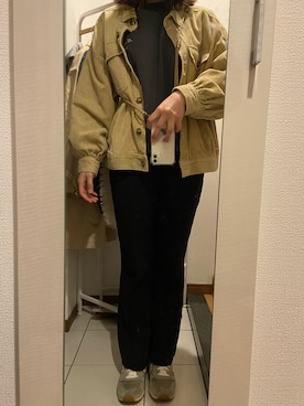 「one way（ワンウェイ）のアイテム（スウェット）」を使った、ano15sugar15さん（レディース・163cm）の秋コーディネート