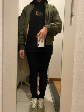 「TRAP/U （トラップユー）のアイテム」を使った、ano15sugar15さん（レディース・163cm）の秋コーディネート