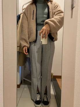 「Diosfront（ディオスフロント）のアイテム」を使った、ano15sugar15さん（レディース・163cm）の秋コーディネート