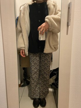 「reca（レカ）のアイテム（その他アウター）」を使った、ano15sugar15さん（レディース・163cm）の春コーディネート