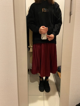 「TRAP/U （トラップユー）のアイテム」を使った、ano15sugar15さん（レディース・163cm）の秋コーディネート