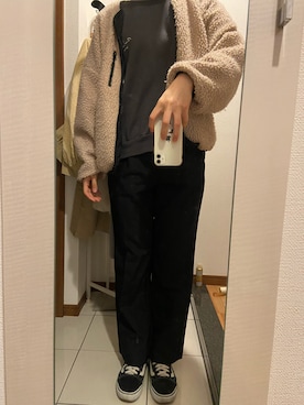 「one way（ワンウェイ）のアイテム（スウェット）」を使った、ano15sugar15さん（レディース・163cm）の秋コーディネート