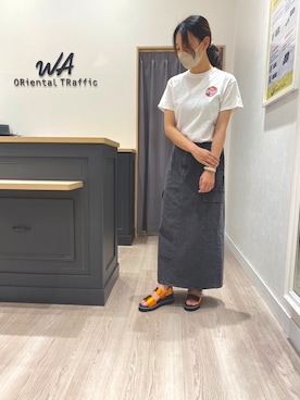 WA ORientalTRaffic則武さんのコーディネート