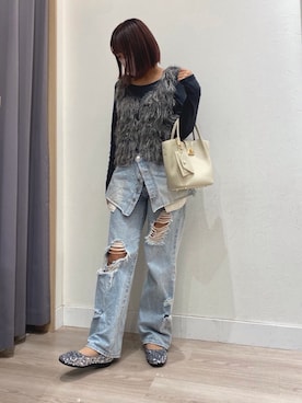 WA ORientalTRaffic則武さん（レディース・153cm）の秋コーディネート