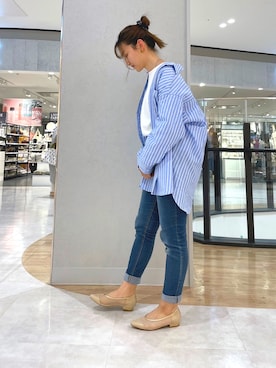 WA ORientalTRaffic則武さん（レディース・163cm）の春コーディネート