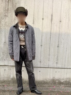 「DAIRIKU（ダイリク）のアイテム（ジャケット/アウター）」を使った、youngpineさん（メンズ・170cm）の冬コーディネート