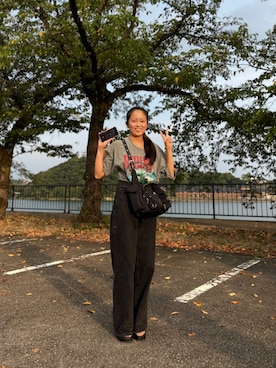 心愛さん（レディース・161cm）の秋コーディネート