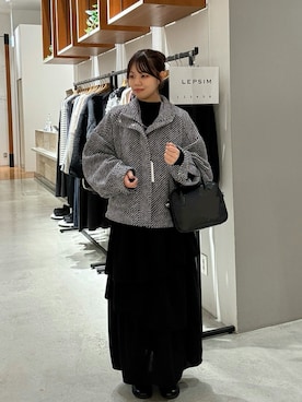 ｙｕｉさん（骨格ウェーブ・レディース・157cm）の冬コーディネート