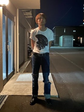 「Re:make（リメイク）のアイテム（パンツ）」を使った、PLANKTONさん（メンズ・176cm）の夏コーディネート