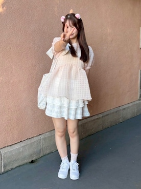 「ミニスカート」｜wakanaさん（レディース・155cm・20代）の夏コーディネート