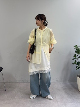 かえでさん（レディース・156cm）の春コーディネート