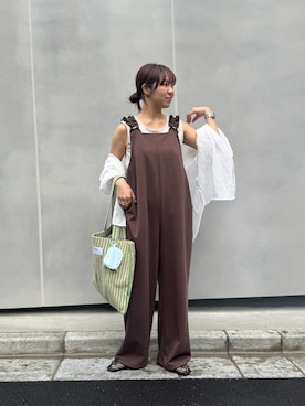 「サンダルコーデ」｜かえでさん（レディース・156cm）の春コーディネート