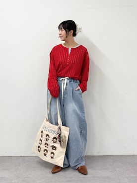 かえでさん（レディース・156cm）の春コーディネート