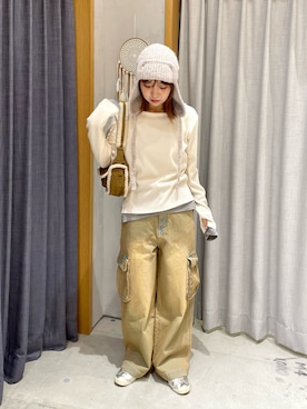 「Onitsuka Tiger（オニツカタイガー）のアイテム」を使った、かえでさん（骨格ストレート・レディース・156cm）の秋コーディネート
