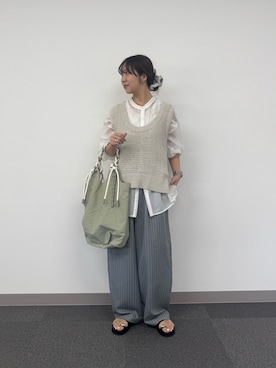 「サンダルコーデ」｜かえでさん（レディース・156cm）の春コーディネート