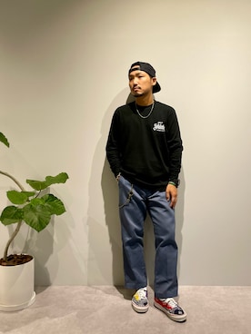 「RATS（ラッツ）のアイテム」を使った、LINEAGE  KOKURAさん（メンズ・162cm）の秋コーディネート