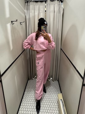 「スタッフコーデ」｜「アイテム（ニットキャップ/ビーニー）」を使った、sakuraさん（レディース・163cm）の冬コーディネート