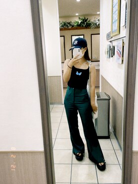 NaNaMi さん（レディース・156cm）の夏コーディネート