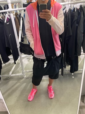 「CDG（シーディージー）のアイテム（シューズ）」を使った、espacelibreさん（メンズ・187cm）の秋コーディネート