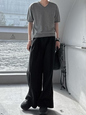 「アイテム（パンツ）」を使った、Yukiさん（メンズ・180cm）の夏コーディネート