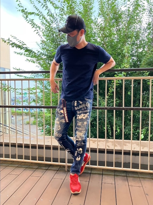 always 黒デニム anThem / アンセム/Skinny DENIM PANTS | ROYAL FLASH（ロイヤル