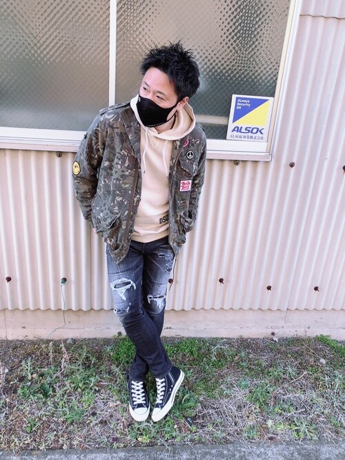 HYSTERIC GLAMOUR(ヒステリックグラマー)の「アーミーリメイク HYSTERIC GLAMOUR(ヒステリックグラマー)の「アーミーリメイク