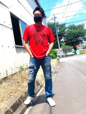 yohさん(メンズ・184cm)の夏コーディネート