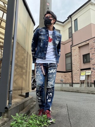 新品 Dsquared2 2020ss Gジャン レインボー 虹 刺繍 44 新品 Dsquared2 2020ss Gジャン レインボー 虹 刺繍 44 - メルカリ