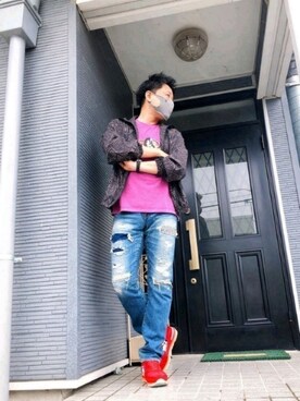 yohさん(メンズ・184cm)の秋コーディネート