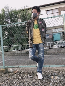 yohさん(メンズ・184cm)の秋コーディネート