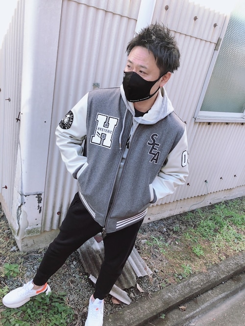 yoh|HYSTERIC GLAMOURのスタジャンを使ったコーディネート - WEAR