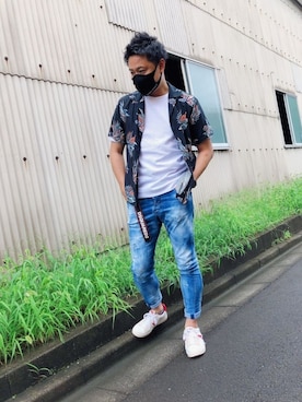 Zara ザラ のtシャツ カットソーを使ったメンズ人気ファッションコーディネート ユーザー その他ユーザー Wear