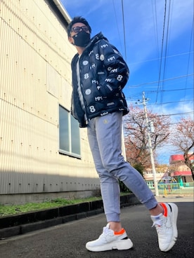 「muta（ムータ）のアイテム」を使った、yohさん（メンズ・184cm）の秋コーディネート