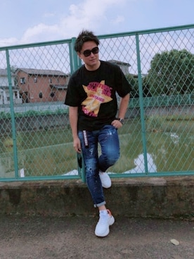 yohさん（メンズ・184cm）の秋コーディネート