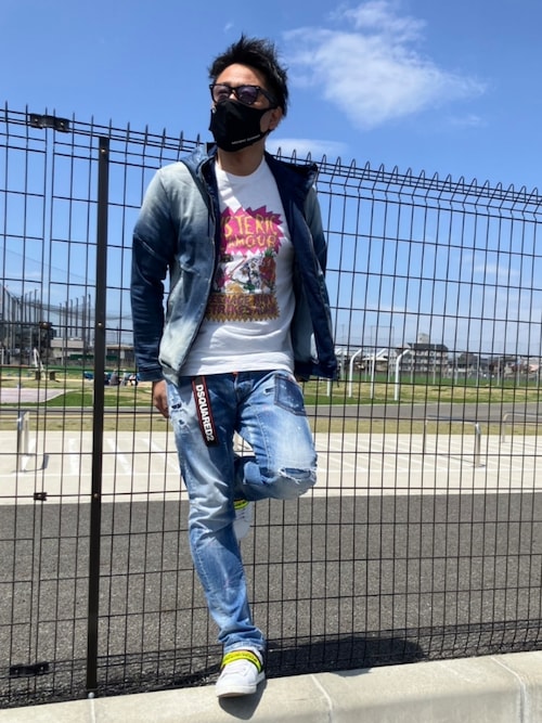 パンツ AT-DIRTY \"WORKERS ALL\" DENIM 2TONE AT-DIRTY WORKERS ALL DENIM 2TONE