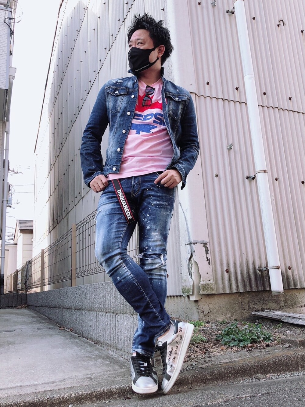 DSQUARED2のTシャツ/カットソー（ピンク系）を使った人気