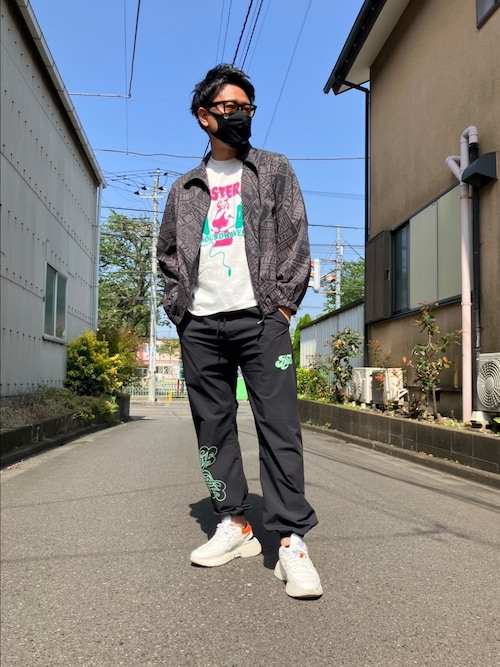 HYSTERIC GLAMOUR◆Tシャツ/襟元汚れ有/S/コットン/BLK/02193CT01 HYSTERIC CIRCLE Tシャツ（Tシャツ/カットソー）｜HYSTERIC