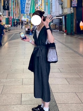 「classicalelf（クラシカルエルフ）のアイテム（ワンピース/ドレス）」を使った、degawaaiさん（レディース・174cm）の夏コーディネート