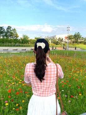 cemonemoさん（レディース・160cm）の夏コーディネート