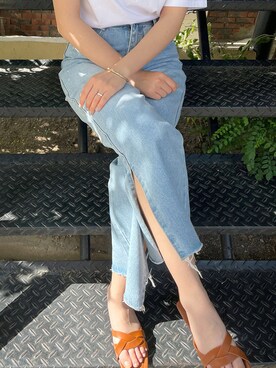 cemonemoさん（レディース・160cm）の夏コーディネート