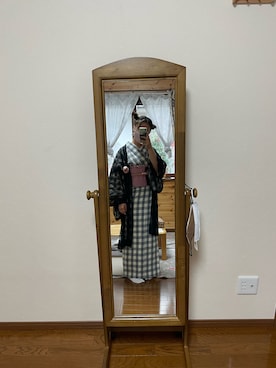 「春カラー」｜「アイテム（水着/着物・浴衣）」を使った、okdneさん（レディース・153cm）の春コーディネート