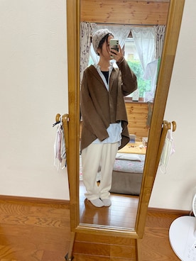 「BEAMS BOY（ビームスボーイ）のアイテム（財布/小物）」を使った、okdneさん（レディース・153cm）の秋コーディネート