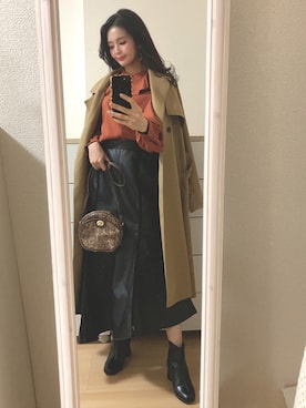 pekoさん（レディース・158cm）の秋コーディネート