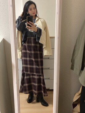 pekoさん(レディース・158cm)の秋コーディネート