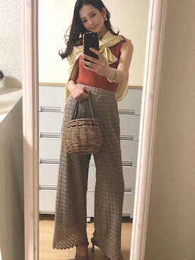 「FREE'S MART（フリーズマート）のアイテム（アクセサリー）」を使った、pekoさん（レディース・158cm）の夏コーディネート