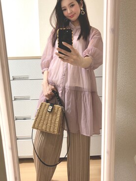 pekoさん（レディース・158cm）の夏コーディネート