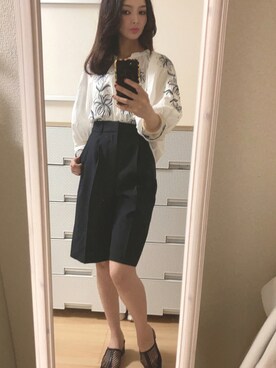 「FREE'S MART（フリーズマート）のアイテム（アクセサリー）」を使った、pekoさん（レディース・158cm）の夏コーディネート