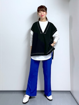 さわさん（レディース・163cm）の春コーディネート